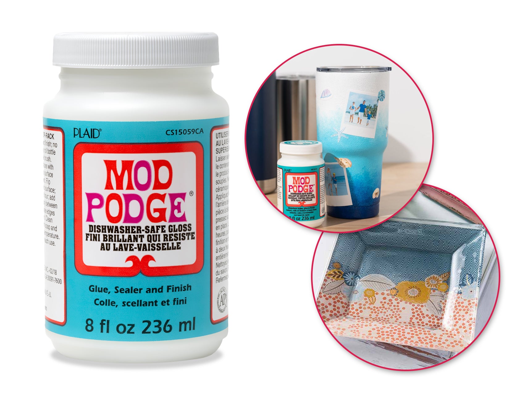 Mod Podge Dishwasher Safe, Gloss, 8 Ounce -$139 Description For over 50  years Mod Podge has been America's favorite glue, sealer, and…