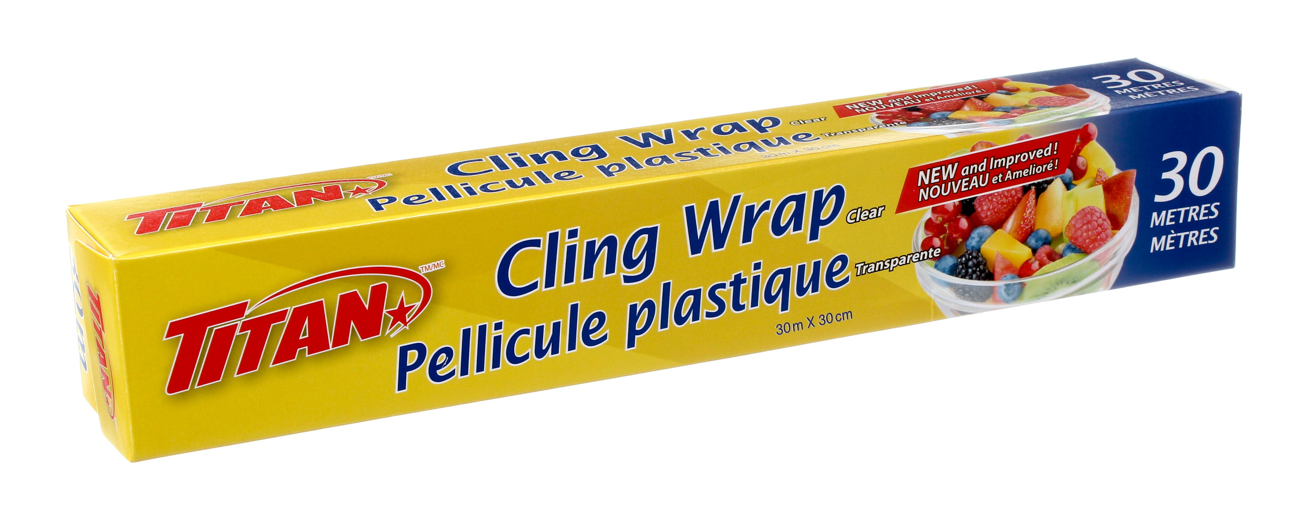 Titan Chef Cling Wrap 30Cm X 30M