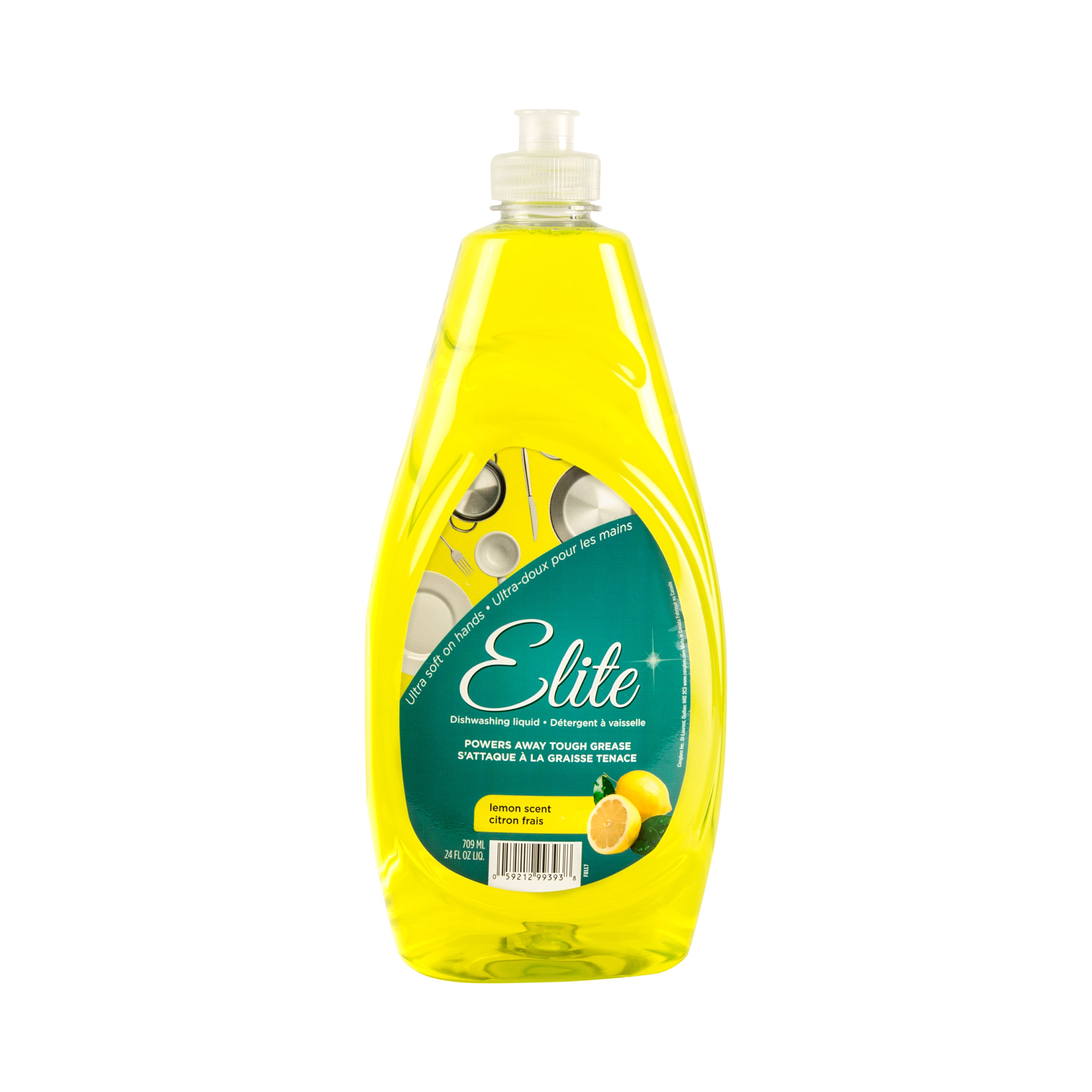 C.E. Elite Lemon Scent Dishwashing Liquid 700ml