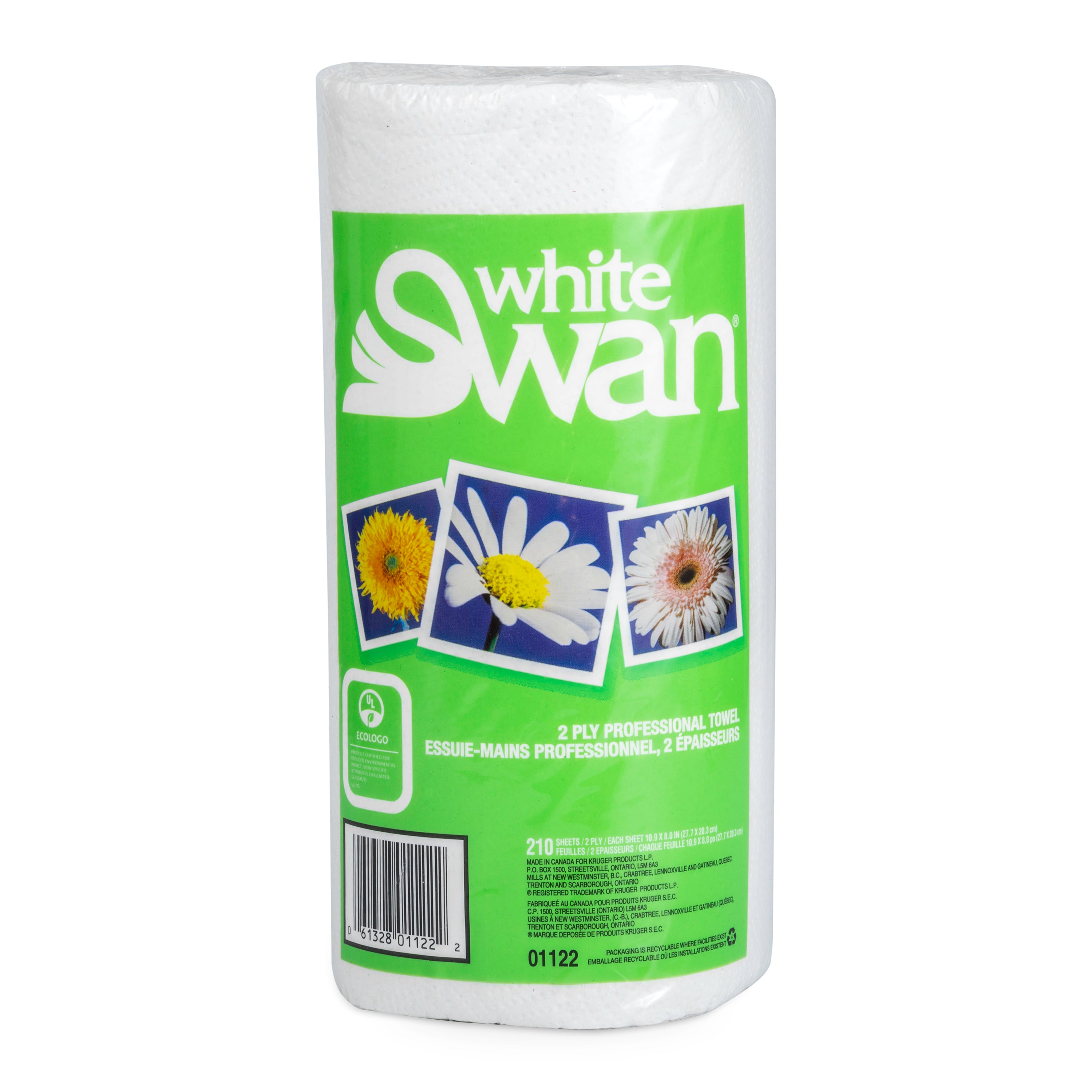 White Swan 2Ply 210Sheets Jumbo Kitchen Towel