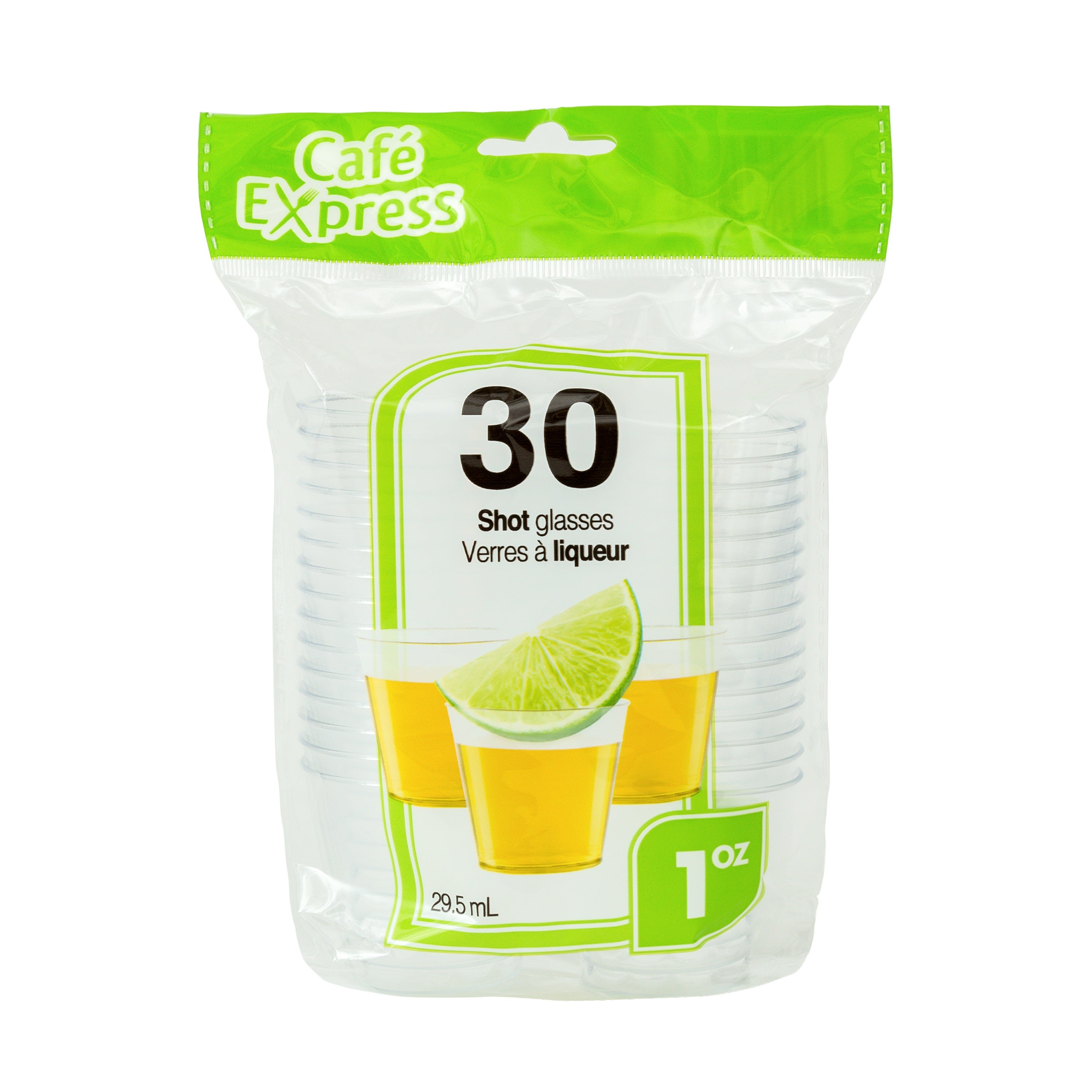 Cafe Express 1Oz Plastic Shooter Cups 30/Pack