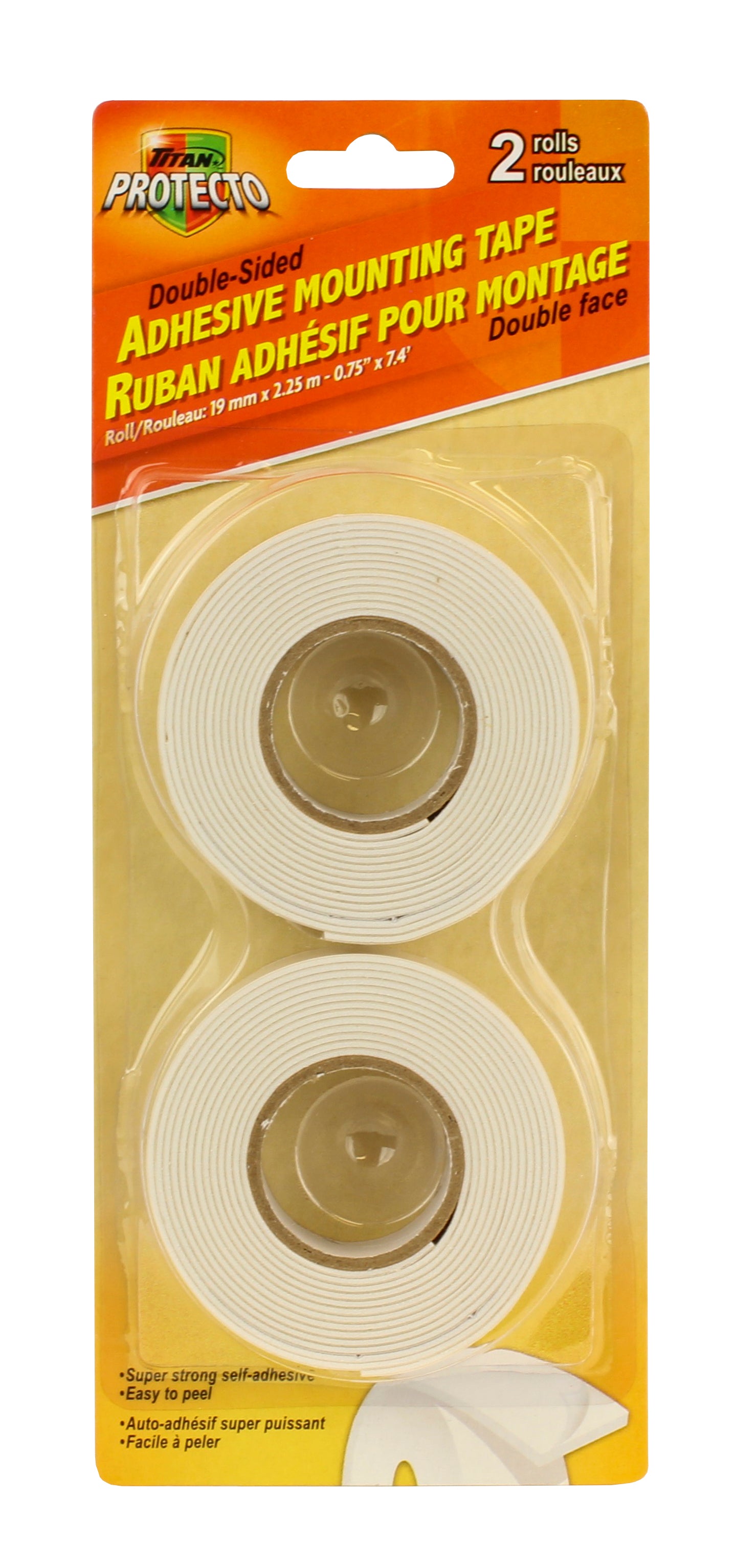 Titan Double Sided Adhesive Tape 2/Pk