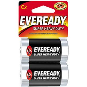 Eveready Battery C Size 2Pk