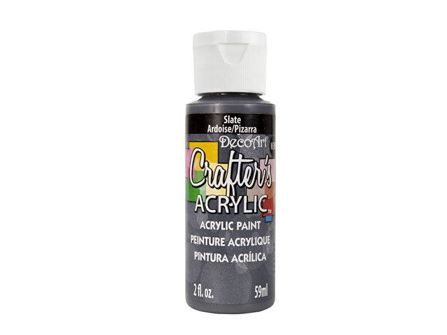 Crafters Acrylic Paint: 2oz Craft & Hobby DCA01-DCA173 A139 Slate