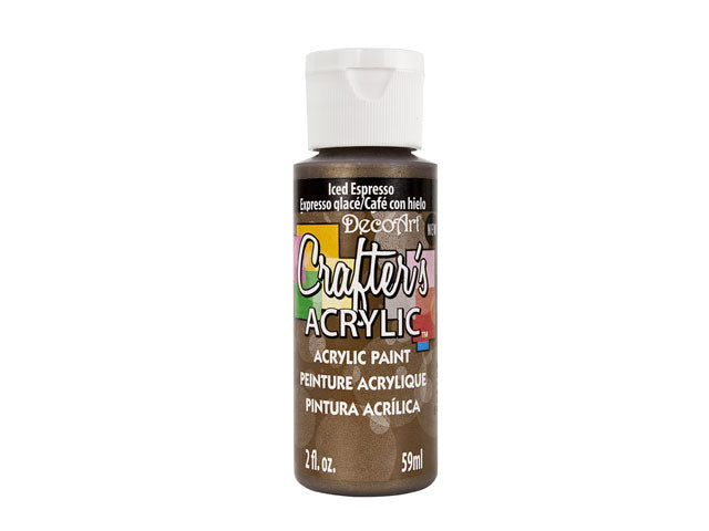 Crafter's Acrylic Paint: 2oz Craft & Hobby DCA01-DCA173 A144 Iced Espresso