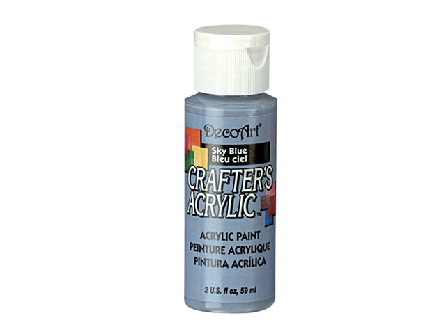 Crafters Acrylic Paint: 2oz Craft & Hobby DCA01-DCA173 33 in Sky Blue