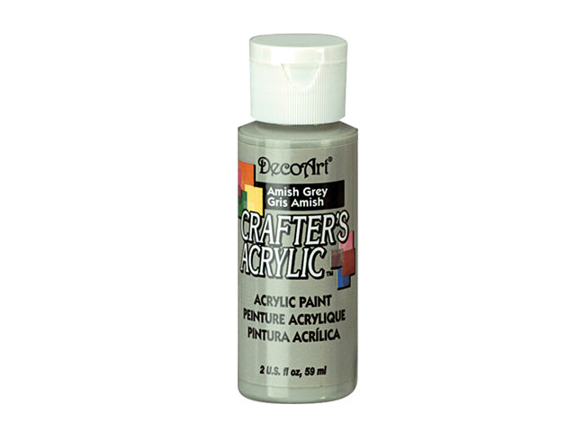 Crafters Acrylic Paint: 2oz Craft & Hobby DCA01-DCA173 in 45 Amish Grey