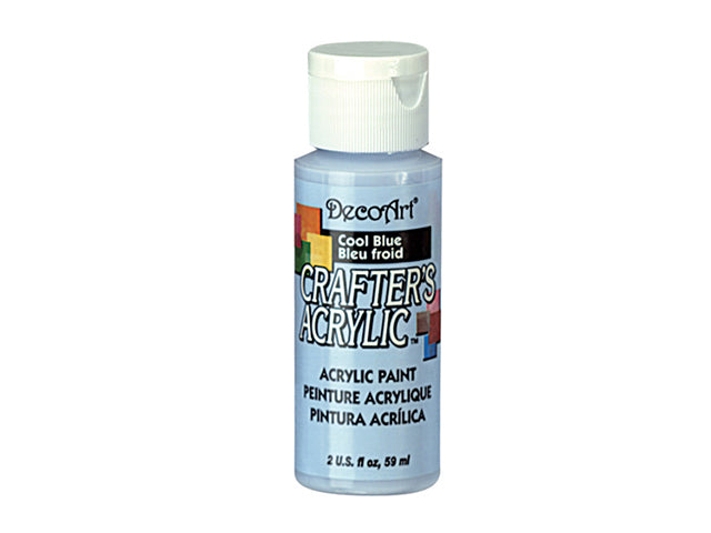 Crafters Acrylic Paint: 2oz Craft & Hobby DCA01-DCA173 in 76 Cool Blue