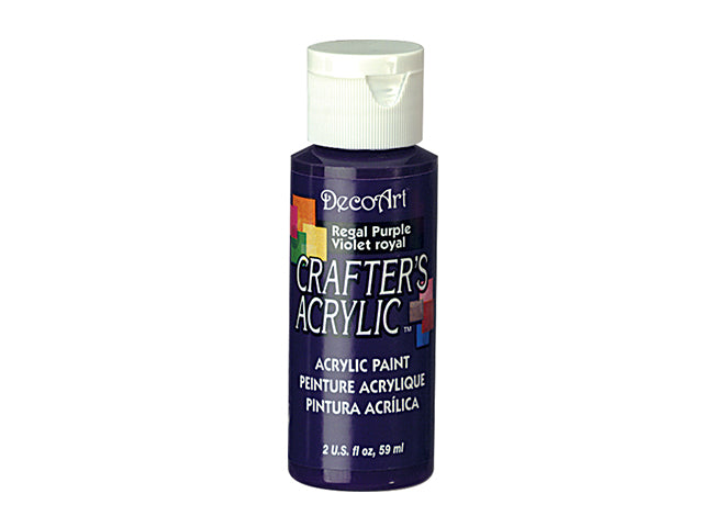 Crafters Acrylic Paint: 2oz Craft & Hobby DCA01-DCA173 73 in Regal Purple