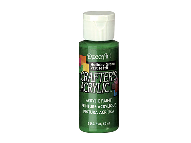 Crafter's Acrylic Paint: 2oz Craft & Hobby DCA01-DCA173 A104 in Holiday Green