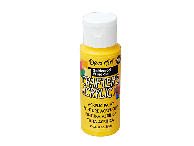 Crafters Acrylic Paint: 2oz Craft & Hobby DCA01-DCA173 A118 in Goldenrod Color