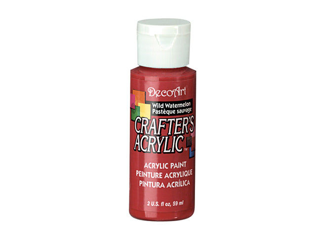 Crafters Acrylic Paint: 2oz Craft & Hobby DCA01-DCA173 65 in Wild Watermelon Color