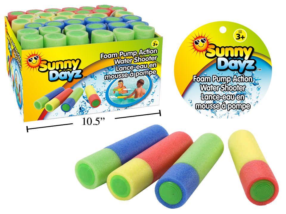 Sunny Dayz 6" Foam Pump Action Water Shooter