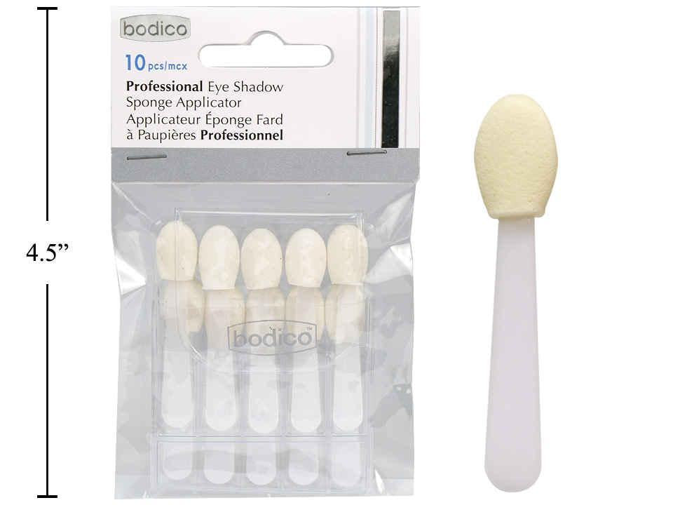 Bodico 10-Piece Eye Shadow Sponge Applicator