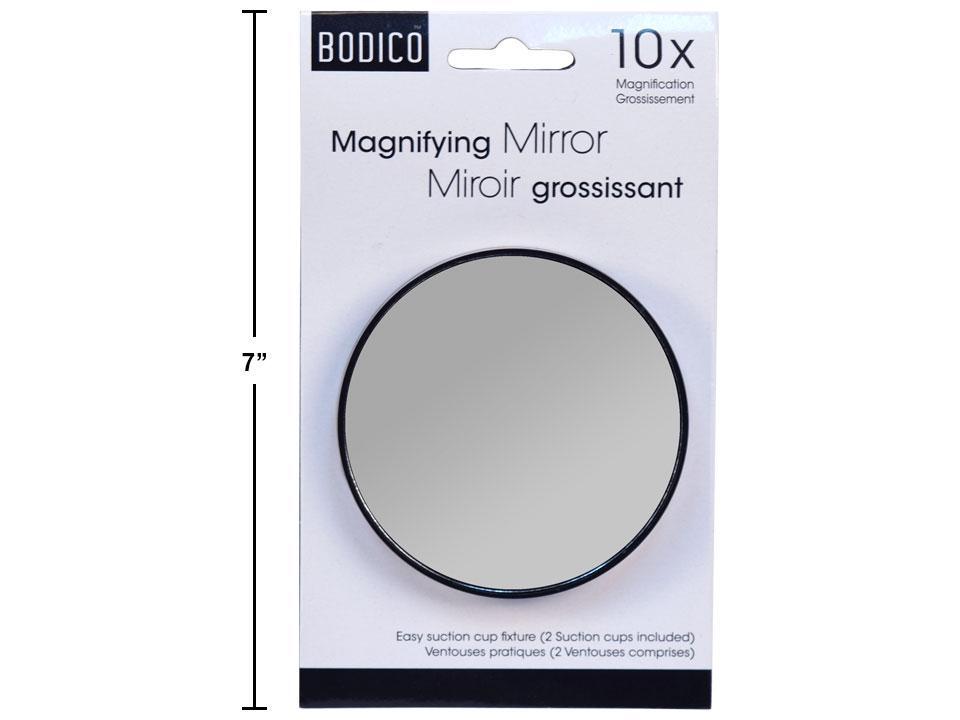 Bodico 10x Magnification Mirror with Suction Cup