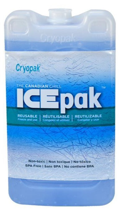 14oz. Ice Pack, (1lbs.), 3.8"x6.9"x1.125"